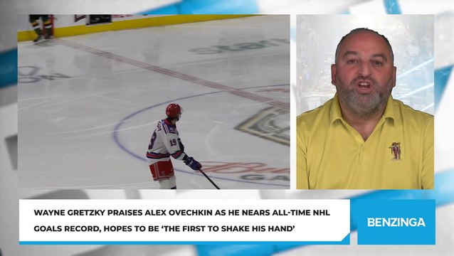 Wayne Gretzky Praises Alex Ovechkin As He Nears All-Time NHL Goals Record, Hopes To Be ‘The First To Shake His Hand’