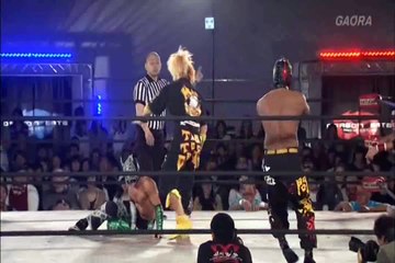 27th March 2013 Team Veteran Returns (Dragon Kid, HUB) vs Mad Blankey (Kzy,Mondai Ryu)