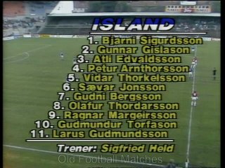 1988 UEFA Euro Qualification - Norway v. Iceland