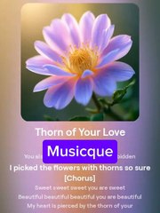 Music And Lyrics THORN OF YOUR LOVE - Musicque