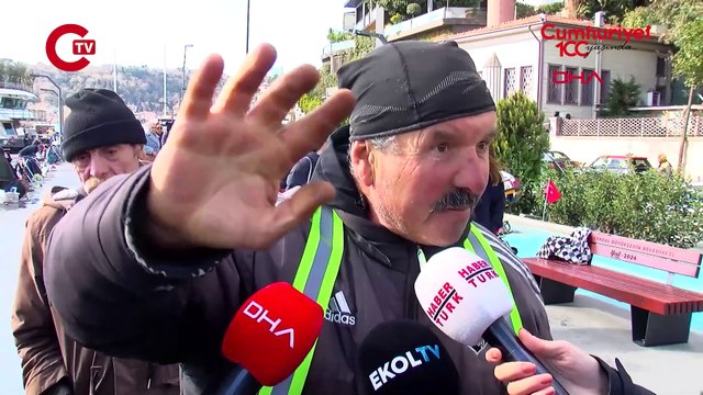 Sarıyer'de denize düşen kız arkadaşının peşinden denize atladı