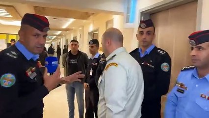 إذاعة الأمن العام تبث لقاء مع مصابي الرابية