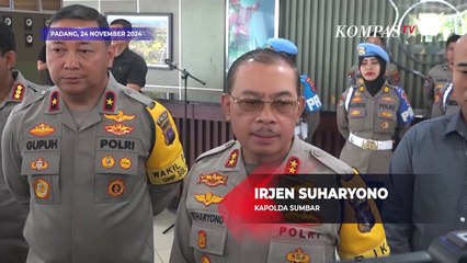 Kapolda Sumbar Klarifikasi AKP Dadang Tak Diborgol dan Merokok saat Diperiksa usai Serahkan Diri