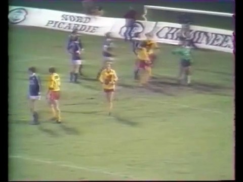 LENS - BORDEAUX - 1980 - SAISON 1980/1981 -