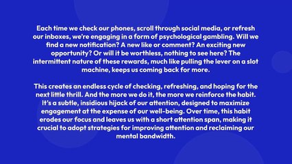 Salma Karina Hayat - How to Improve Attention Span in a Tech-Driven World