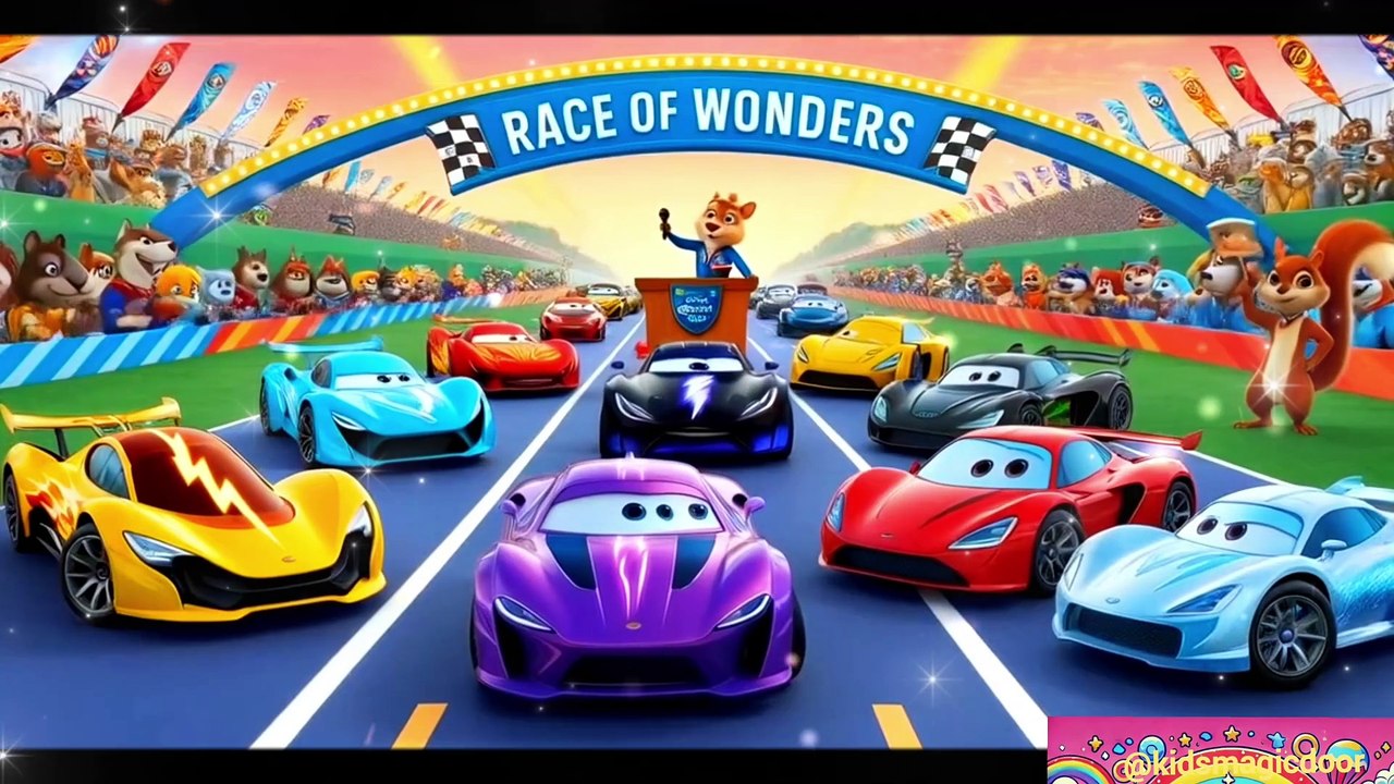 Race of Wonders Amazing Cars with Unique Powers! | The Epic Race of the Super Cars! 🚗💨 A Thrilling Adventure for Kids