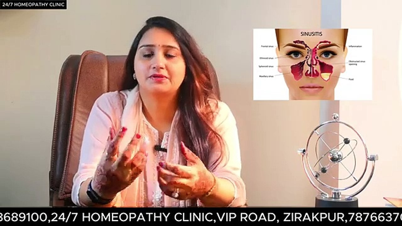 Sinusitis: Homeopathy Medicines for Permanent Relief