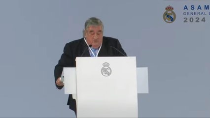 La intervención completa del vicepresidente del Madrid y de los socios