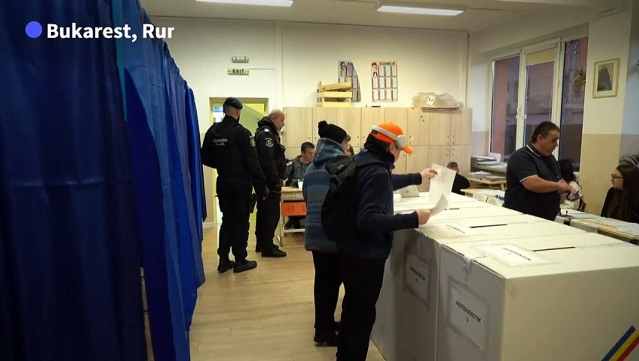 Rumänen wählen ihren neuen Staatschef - Rechtsruck möglich