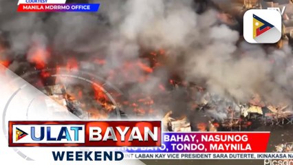 Nasa 2-K pamilya, apektado ng sunog sa Isla Puting Bato, Tondo, Maynila