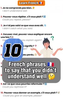 French phrases 🇨🇵 to say that you didn’t understand well 🤔 | Learn French with Moh and Alain 😃