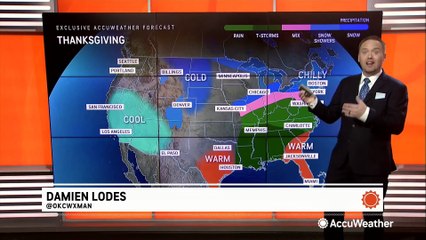 Thanksgiving storm could bring messy weather to millions of Americans