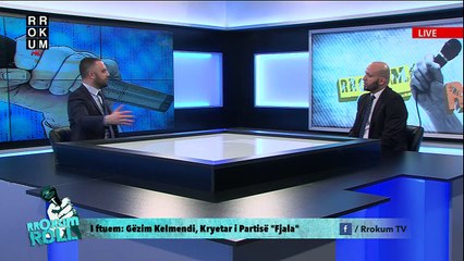 Gëzim Kelmendi - Intervistë për Rrokum Roll në Rrokum Tv (03.02.2016)