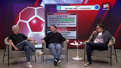 CRUZEIRO X RACING: COMENTARISTAS PROJETAM A DECISÃO DA SUL-AMERICANA | BOLA ROLANDO