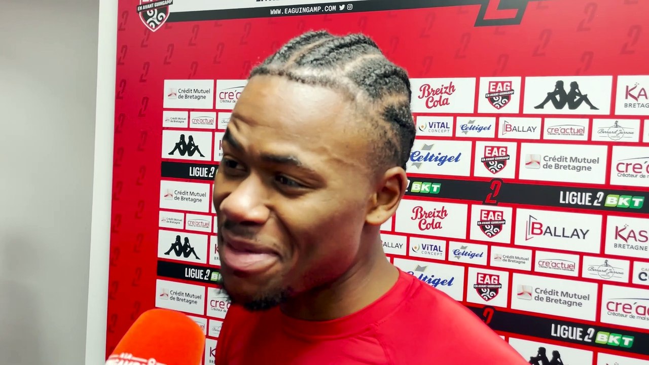 EAG - Amiens SC : la réaction du double buteur Jacques Siwe