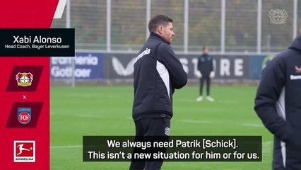 Leverkusen ready to rely on Schick after Boniface injury