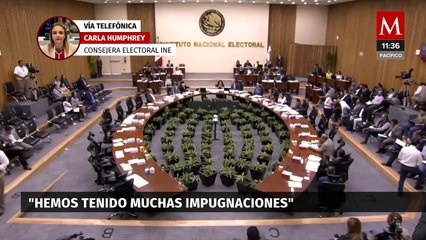 Carla Humphrey señala que impugnaciones contra reforma judicial han retrasado la elección