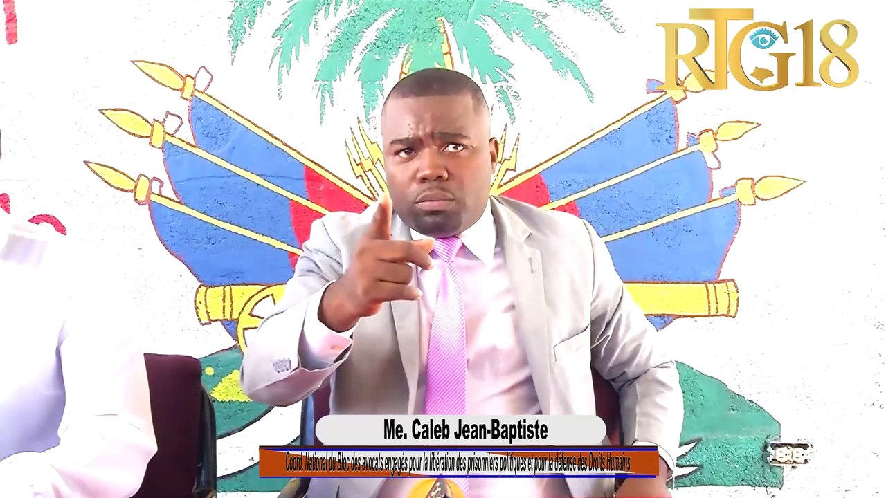 Me. Caleb Jean-Baptiste denonse fenomèn ensekirite a ki pa sispan n ogmante