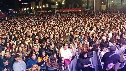 "Mazón dimissió" al concert Catalunya amb el País Valencià