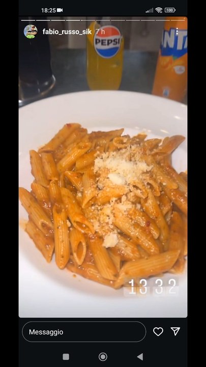 penne alla rabbiata niente sigarette