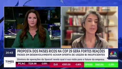 Proposta dos países ricos na COP29 gera reações; Carolina Pasquali comenta