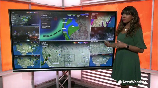 Flooding rain, damaging winds and heavy snow continue in the western US