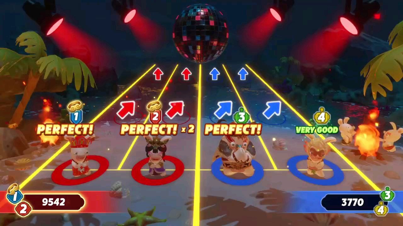 RAVING RABBIDS LEGENDS ON NINTENDO SWITCH CONSOLE