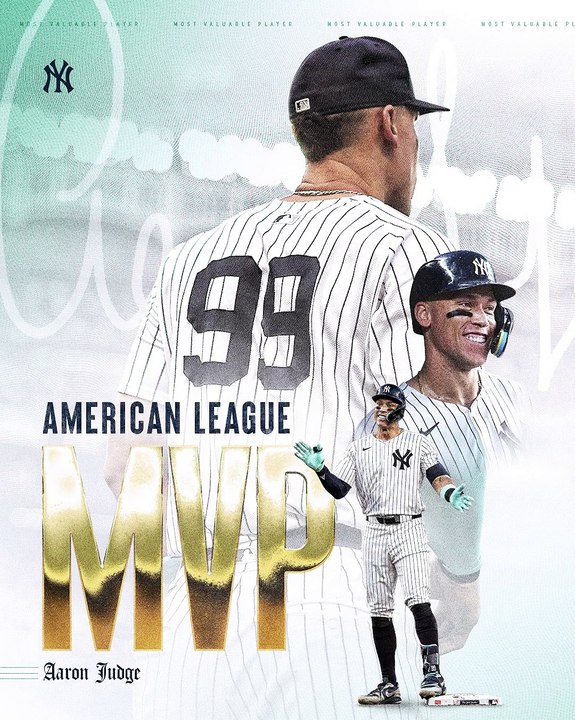 Aaron Judge MVP!! 🔥⚾️