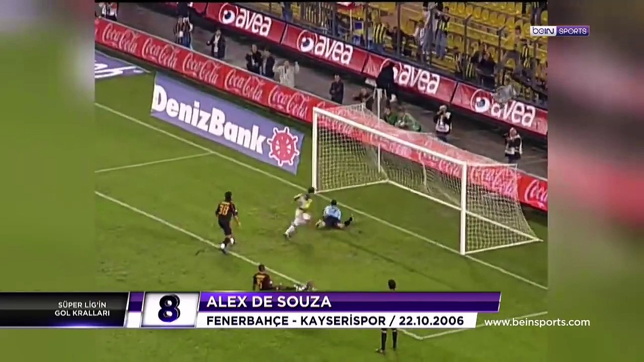 Süper Lig'in Gol Kralları  2006-07  Alex de  Souza