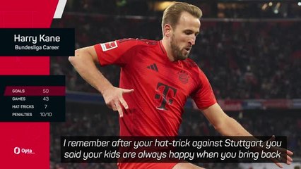 Ruthless Kane reaches more Bundesliga landmarks with Augsburg hat-trick