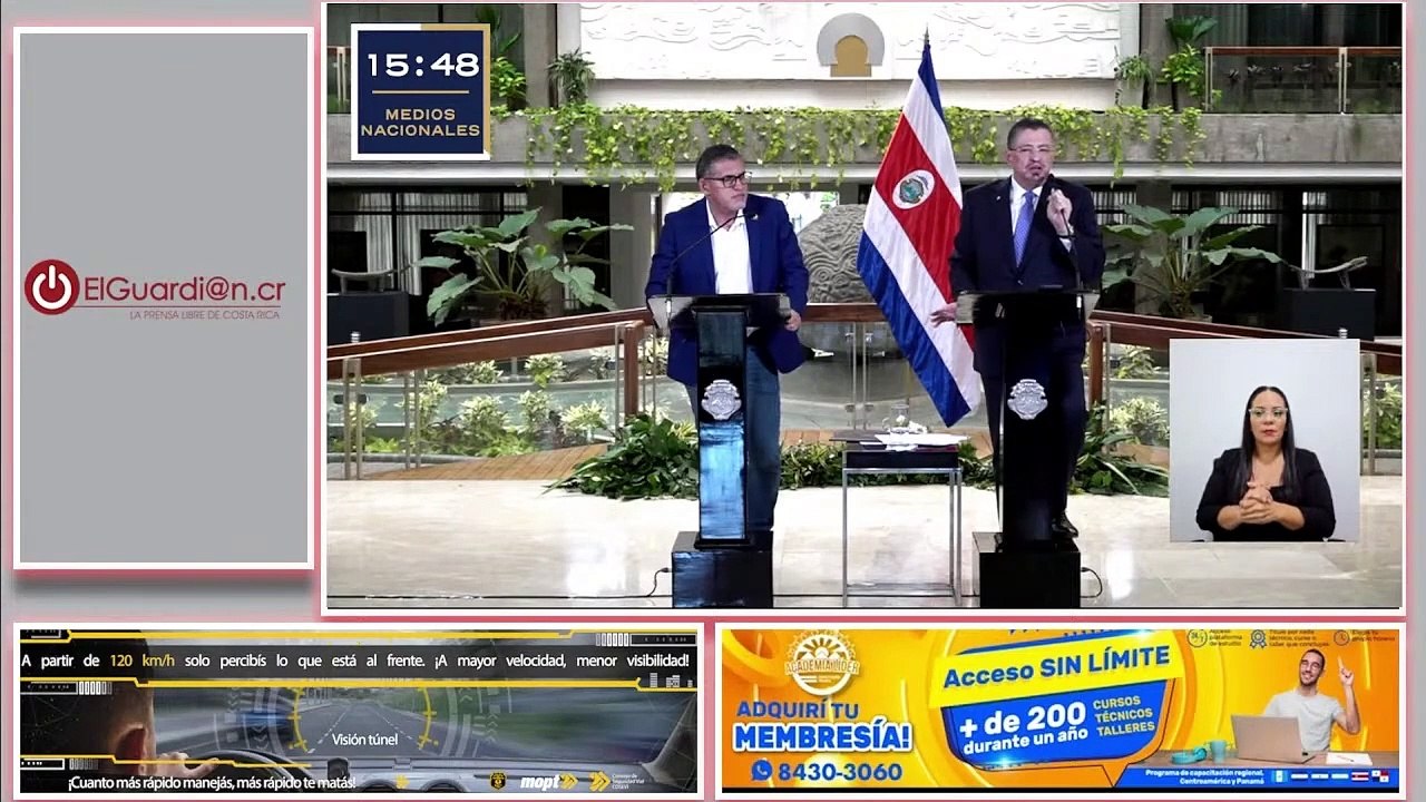 "¡Déjenme trabajar! Chaves explota contra el sindicato que, según él, manipulan el FA y el PLN"  Con tono firme y enérgico, el presidente Rodrigo Chaves lanzó un contundente mensaje contra lo que considera una alianza entre el Frente Amplio y el PLN