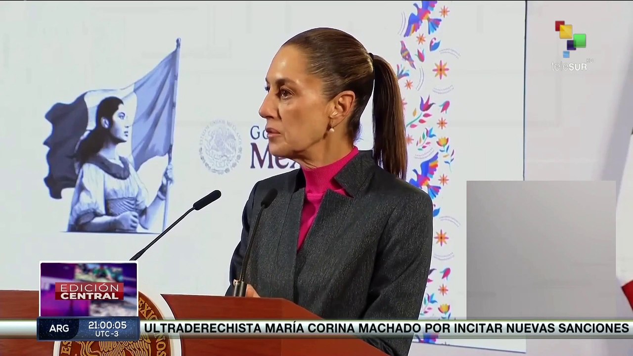 Pdta. Claudia Sheinbaum habló de sus relaciones comerciales con Norteamérica