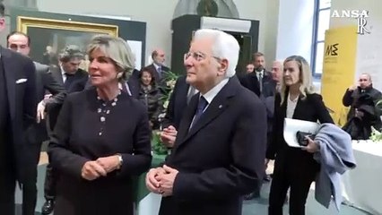 Mattarella a Torino, la visita al Museo Egizio per il bicentenario