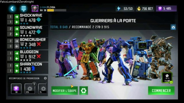 Transformers Forgés d'Acier (Walkthrough FR) épisode 44: Guerriers à la porte (100%)