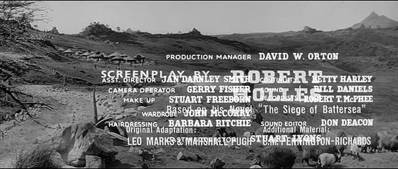 Guns at Batasi 1964 Richard Attenborough & Jack Hawkins