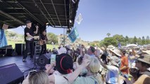 Peter Garrett plays at Rising Tide protest in Newcastle | Newcastle Herald | November 23, 2024