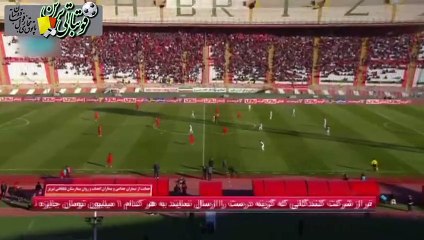 خلاصه بازی تراکتور و گل‌گهر