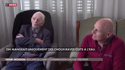 Henri Mosson, un centenaire rescapé d'un camp de concentration, raconte l'horreur