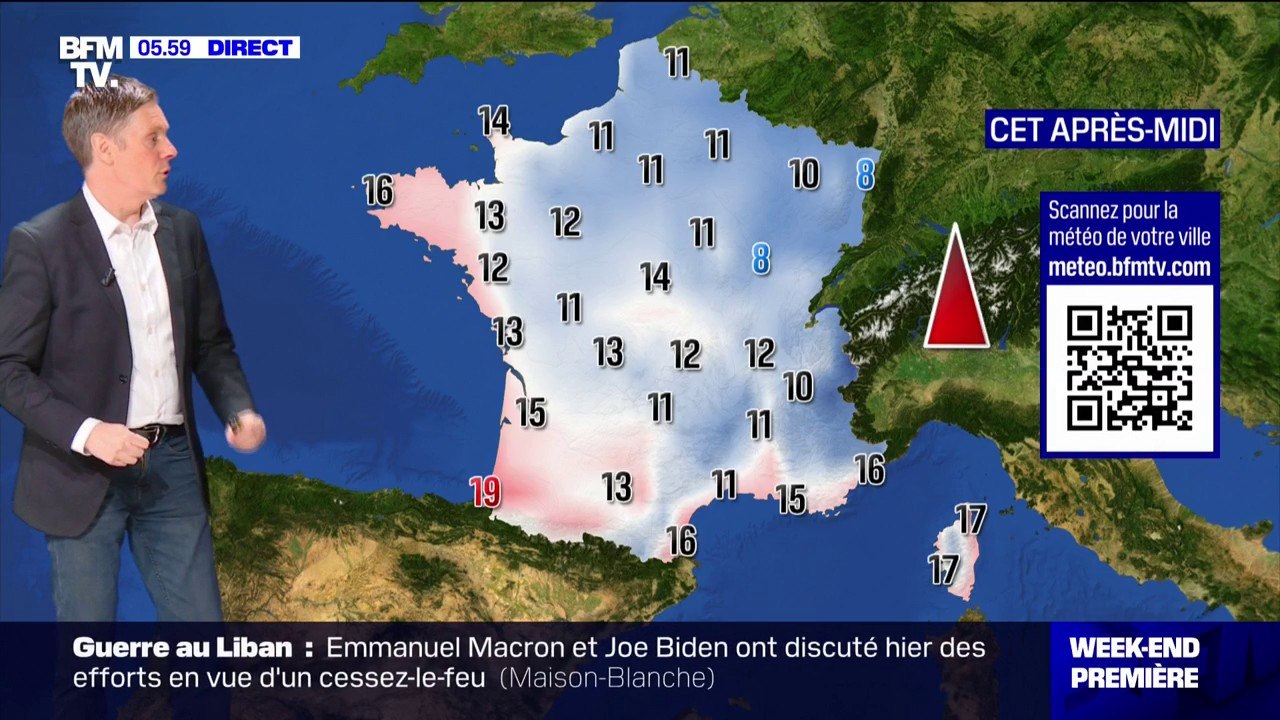 Une hausse spectaculaire des températures attendue ce samedi