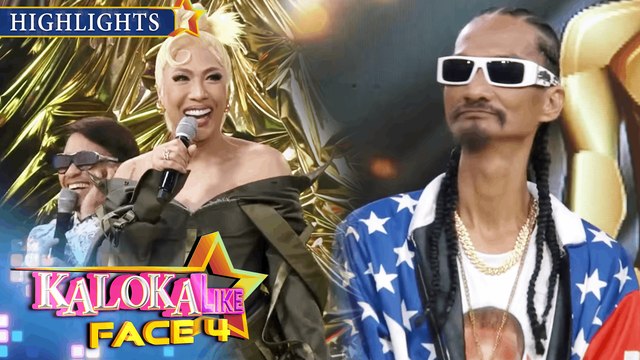 Vice Ganda, humanga sa kwento ng tunay na buhay ni Grand Finalist Snoop Dogg | KalokaLike Face 4