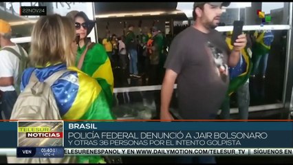 Denuncias contra Jair Bolsonaro y militares por intento de Golpe en Brasil