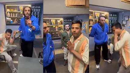 Puneet SuperStar Slapped By Influencer Pradeep Dhaka Video Viral, Fight Reason & Public Reaction