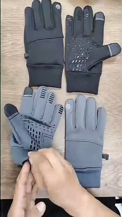 Winter Gloves Waterproof Warm Windproof Non-Slip Touchscreen Waterproof Cycling Gloves