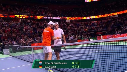 Netherlands edge past Germany in Davis Cup semi