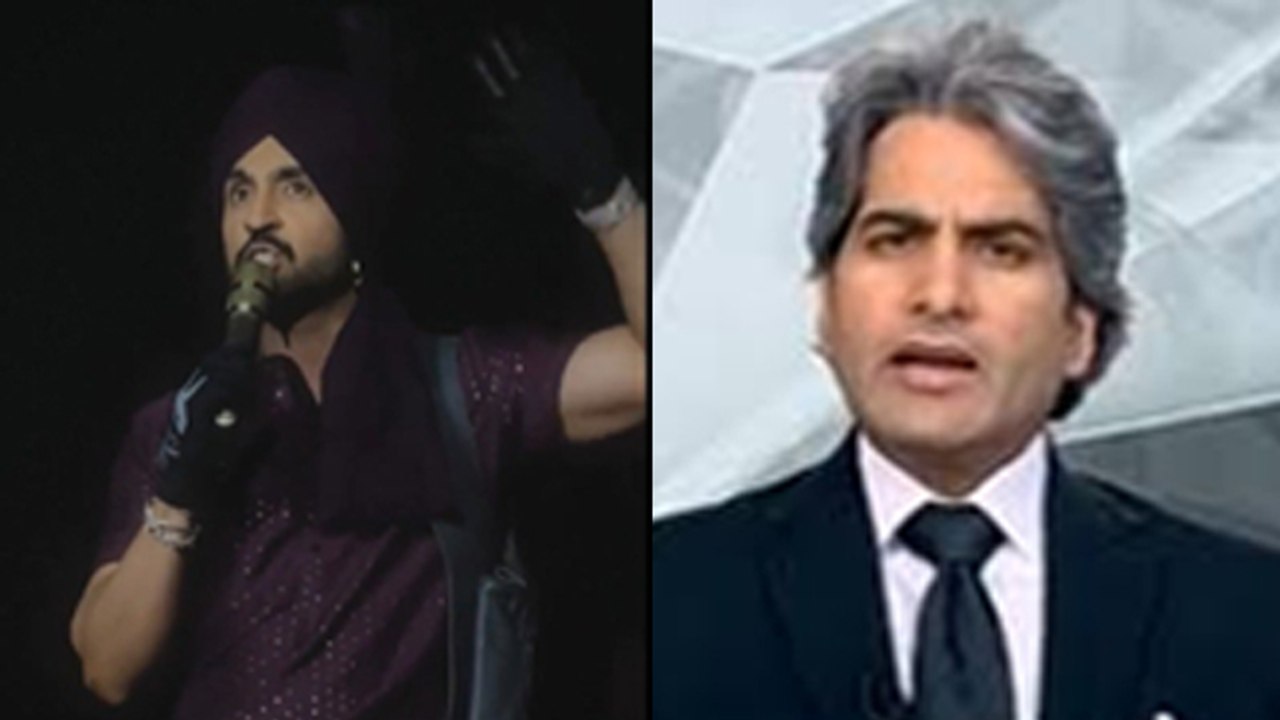 Diljit Dosanjh Slams Sudhir Chaudhary Over Alco...