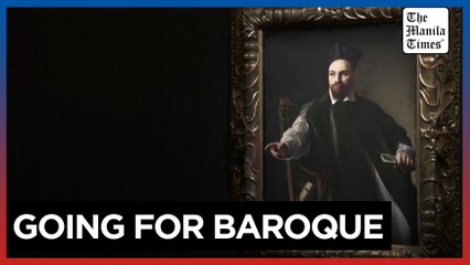 Caravaggio's portrait of 17th century pope goes on public display for first time