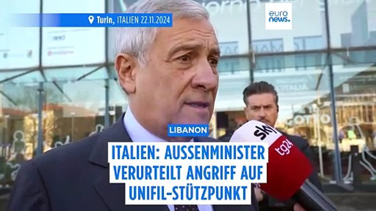 Italien: Außenminister verurteilt Angriff auf UNIFIL-Stützpunkt in Libanon