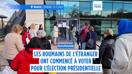 Les Roumains de l'étranger votent avant l'élection présidentielle de dimanche