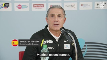 Scariolo, tras el milagroso triunfo en Bratislava: "Ha sido un partido emocionante"