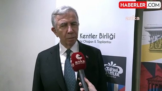 Mansur Yavaş: Tarihi Kentler Birliği'nde Oy Birliği Güzel Bir Gelişme
